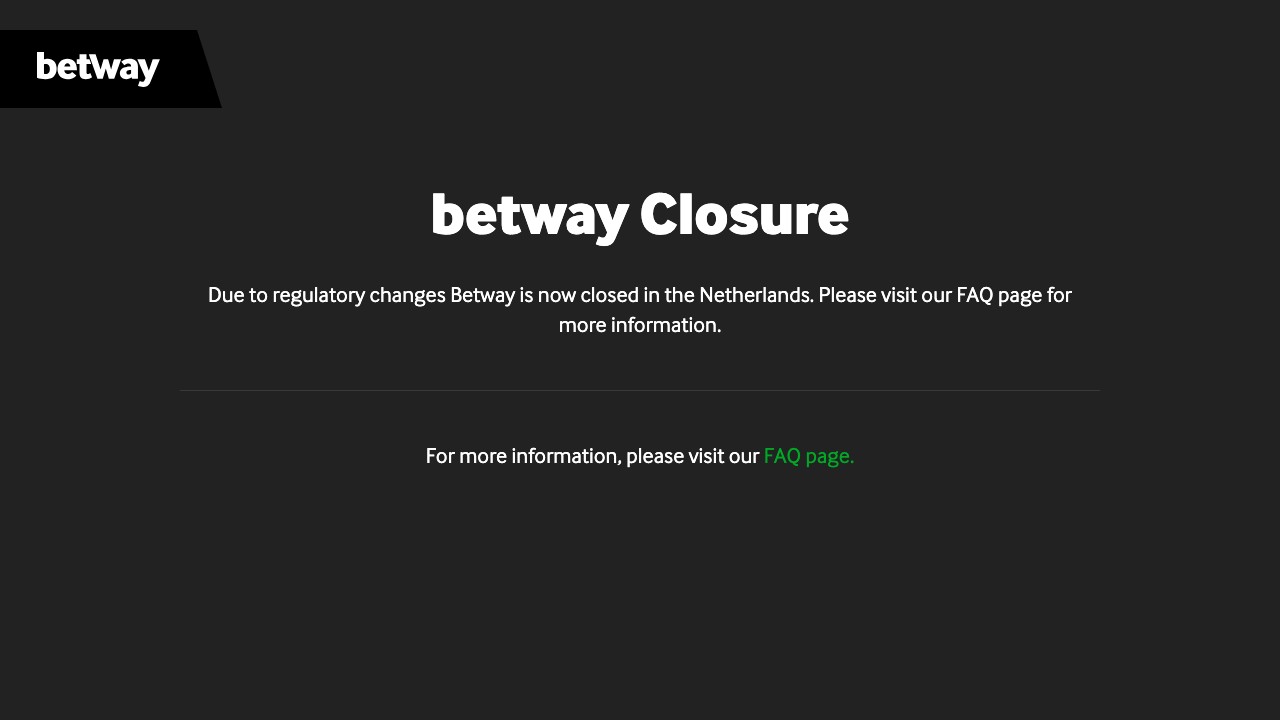 Betway — homepage screenshot